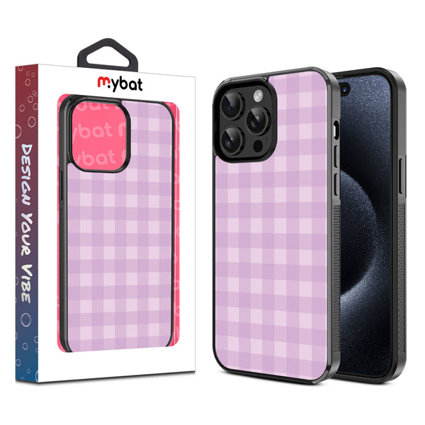 MyBat Design Lab Series Case for Apple iPhone 15 Pro Max - Purple Plaid - MIP15PMCSLESM483-1.jpg
