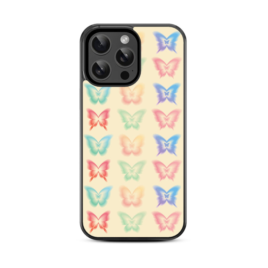 MyBat Design Lab Series Case for Apple iPhone 15 Pro Max - Technicolor Butterflies