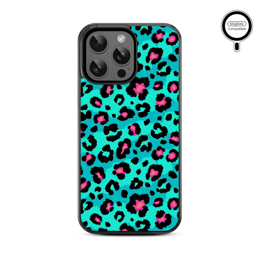 MyBat Design Lab Series MagSafe Case for Apple iPhone 15 Pro Max (6.7) - Multicolor Leopard