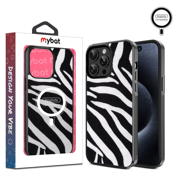MyBat Design Lab Series MagSafe Case for Apple iPhone 15 Pro Max (6.7) - Zebra Print - MIP15PMCSLESMSM009-1.jpg