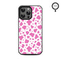 MyBat Design Lab Series MagSafe Case for Apple iPhone 15 Pro Max (6.7) - Pink Cow Print