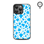 MyBat Design Lab Series MagSafe Case for Apple iPhone 15 Pro Max (6.7) - Blue Cow Print - MIP15PMCSLESMSM016-3.jpg