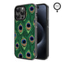 MyBat Design Lab Series MagSafe Case for Apple iPhone 15 Pro Max (6.7) - Peacock Feathers - MIP15PMCSLESMSM018-2.jpg