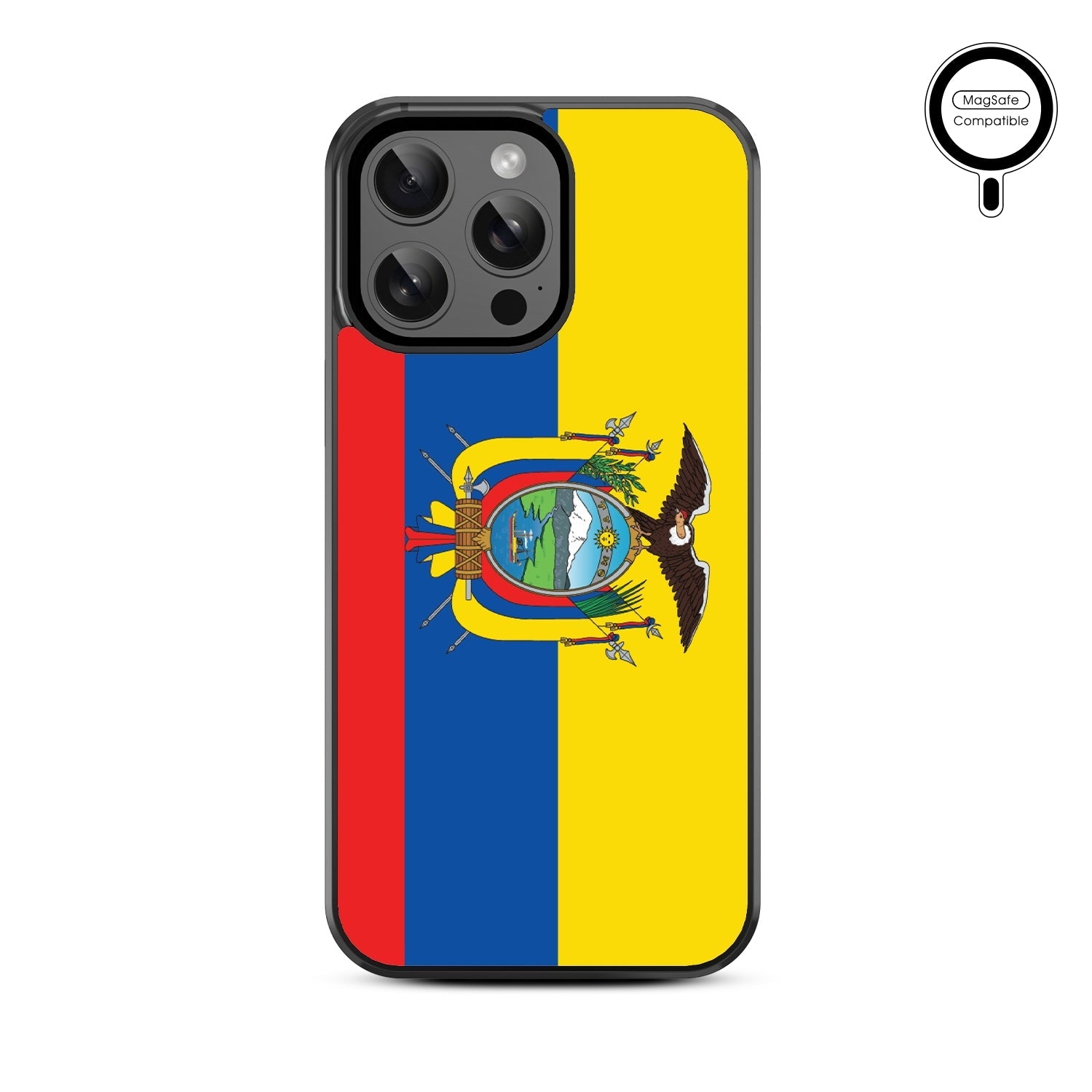 MyBat Design Lab Series MagSafe Case for Apple iPhone 15 Pro Max (6.7) - Ecuadorean Flag