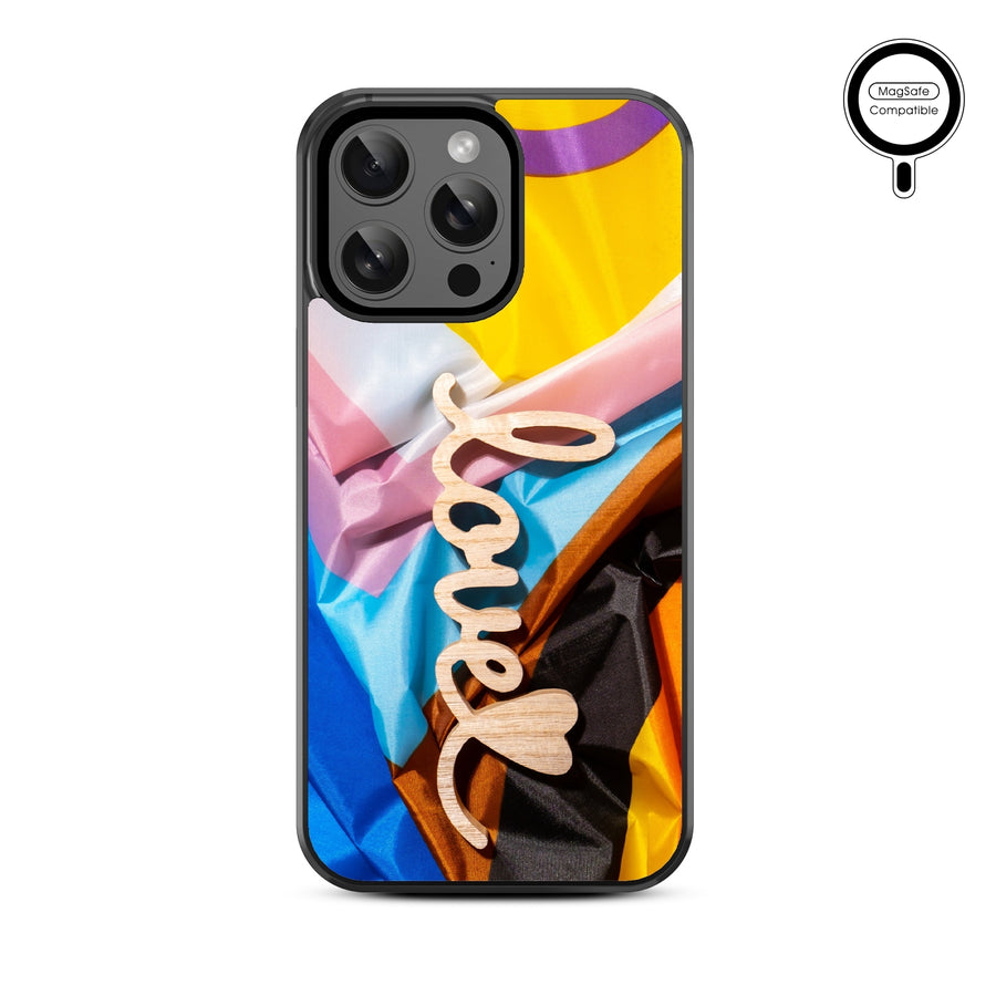 MyBat Design Lab Series MagSafe Case for Apple iPhone 15 Pro Max (6.7) - Love is Love - MIP15PMCSLESMSM037-3.jpg