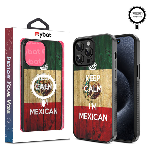 MyBat Design Lab Series MagSafe Case for Apple iPhone 15 Pro Max (6.7) - Keep Calm, I'm Mexican - MIP15PMCSLESMSM051-1.jpg