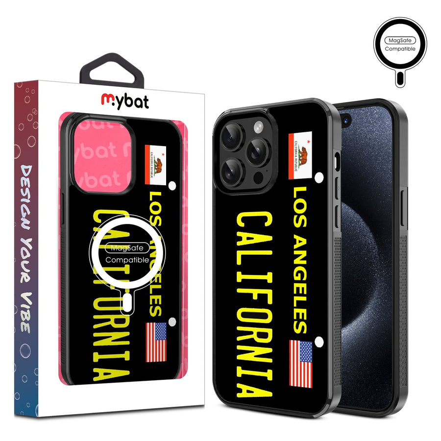 MyBat Design Lab Series MagSafe Case for Apple iPhone 15 Pro Max (6.7) - Los Angeles Black