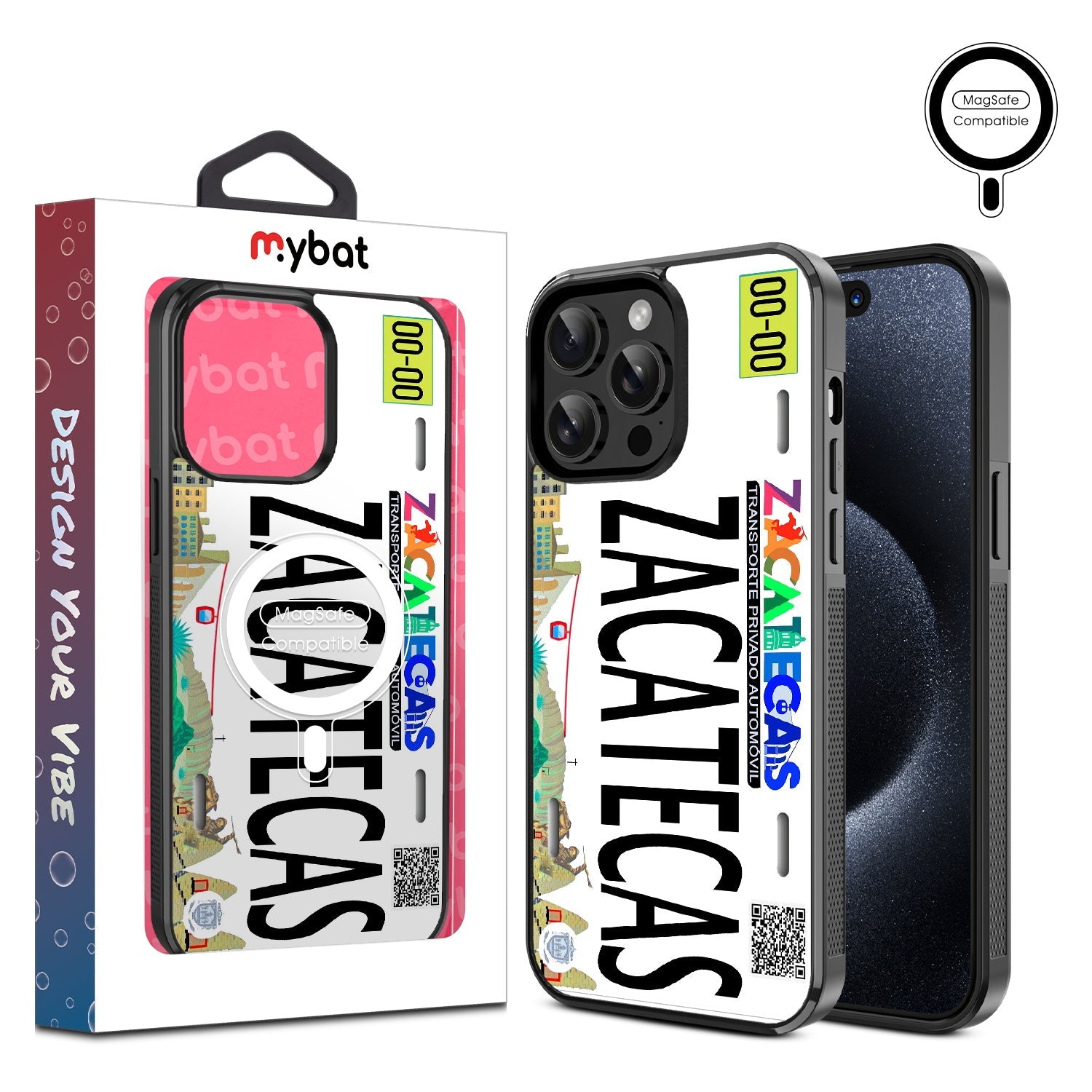 MyBat Design Lab Series MagSafe Case for Apple iPhone 15 Pro Max (6.7) - Zacatecas