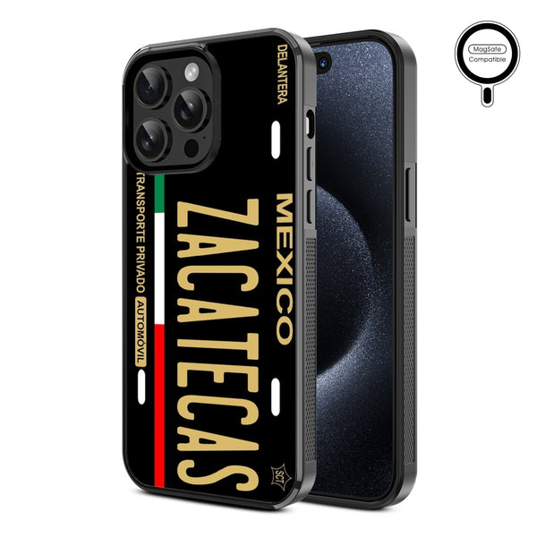 MyBat Design Lab Series MagSafe Case for Apple iPhone 15 Pro Max (6.7) - Zacatecas Black - MIP15PMCSLESMSM080-2.jpg