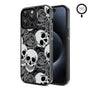 MyBat Design Lab Series MagSafe Case for Apple iPhone 15 Pro Max (6.7) - Skull Garden - MIP15PMCSLESMSM081-2.jpg