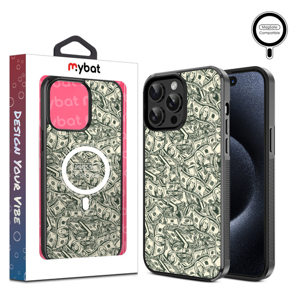 MyBat Design Lab Series MagSafe Case for Apple iPhone 15 Pro Max (6.7) - Money Stack - MIP15PMCSLESMSM082-1.jpg