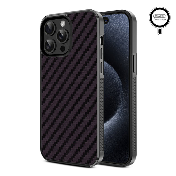 MyBat Design Lab Series MagSafe Case for Apple iPhone 15 Pro Max (6.7) - Carbon Fiber - MIP15PMCSLESMSM083-2.jpg