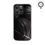 MyBat Design Lab Series MagSafe Case for Apple iPhone 15 Pro Max (6.7) - Black Basketballs - MIP15PMCSLESMSM090-3.jpg