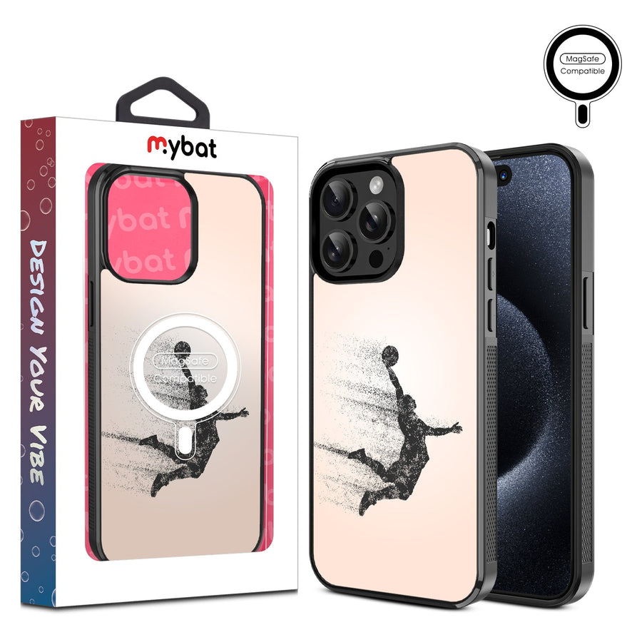 MyBat Design Lab Series MagSafe Case for Apple iPhone 15 Pro Max (6.7) - Slam Dunk