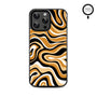 MyBat Design Lab Series MagSafe Case for Apple iPhone 15 Pro Max (6.7) - Groovy Golden Swirls - MIP15PMCSLESMSM093-3.jpg