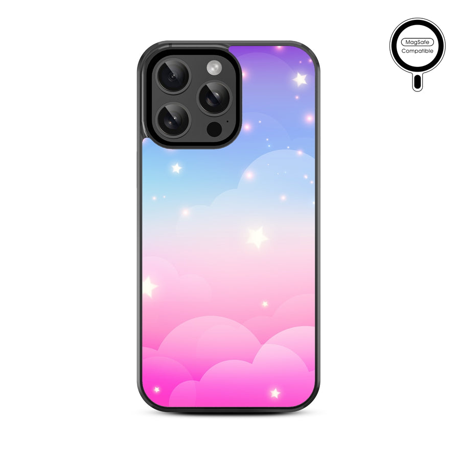 MyBat Design Lab Series MagSafe Case for Apple iPhone 15 Pro Max (6.7) - Clouds & Stars - MIP15PMCSLESMSM110-3.jpg