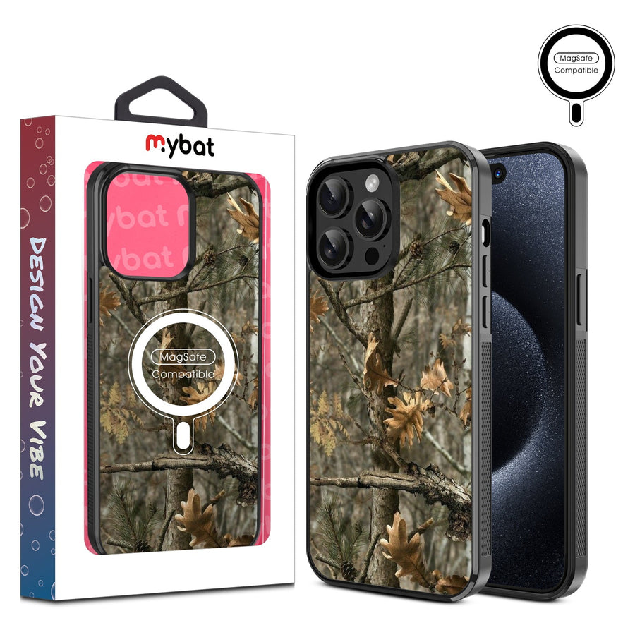 MyBat Design Lab Series MagSafe Case for Apple iPhone 15 Pro Max (6.7) - Real Tree Camouflage