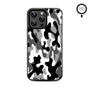 MyBat Design Lab Series MagSafe Case for Apple iPhone 15 Pro Max (6.7) - Black & White Camouflage