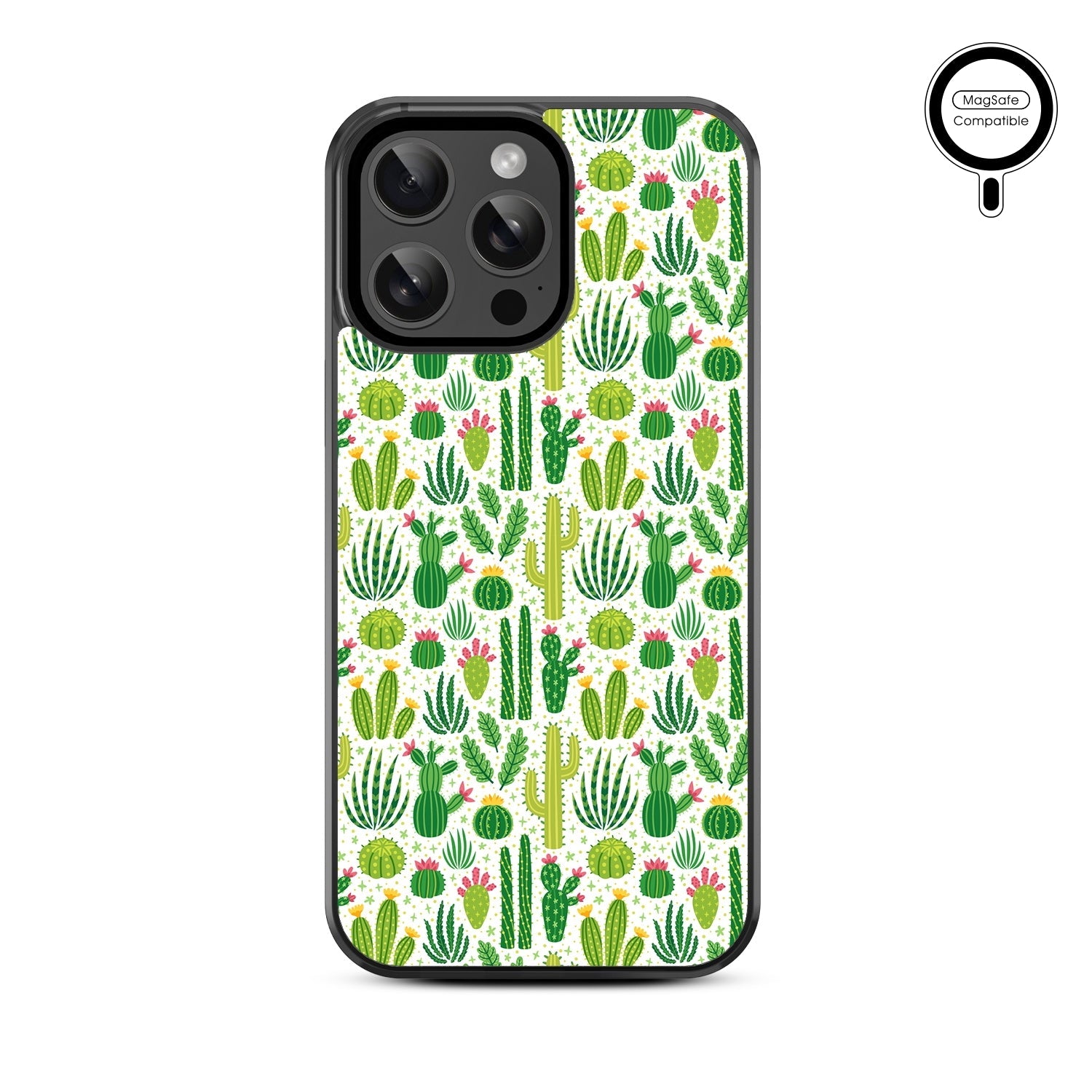 MyBat Design Lab Series MagSafe Case for Apple iPhone 15 Pro Max (6.7) - Succulents