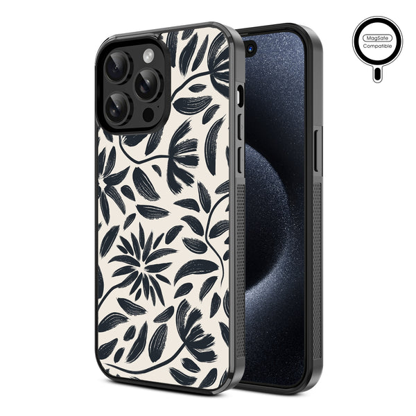 MyBat Design Lab Series MagSafe Case for Apple iPhone 15 Pro Max (6.7) - Vintage Floral - MIP15PMCSLESMSM124-2.jpg