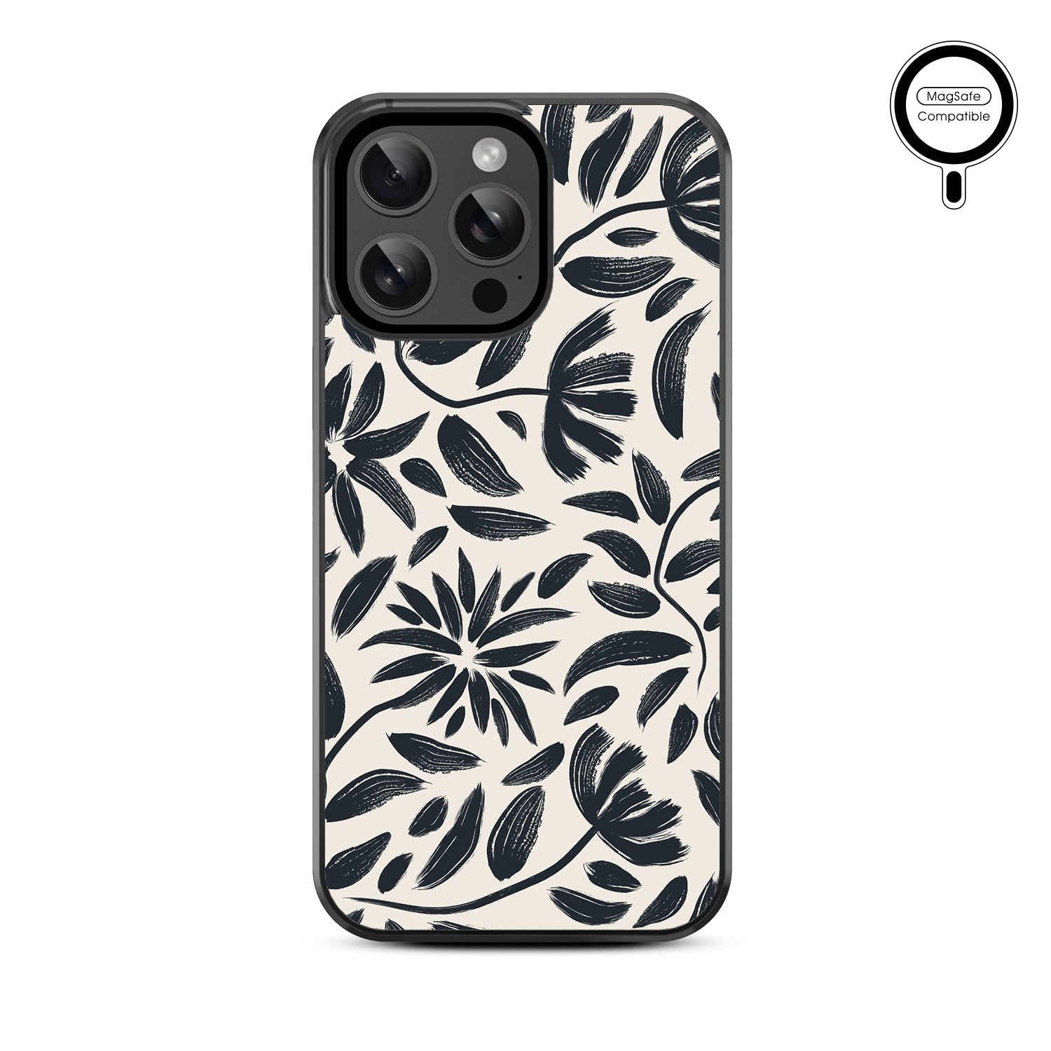 MyBat Design Lab Series MagSafe Case for Apple iPhone 15 Pro Max (6.7) - Vintage Floral