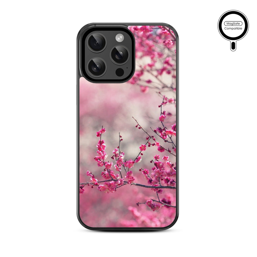 MyBat Design Lab Series MagSafe Case for Apple iPhone 15 Pro Max (6.7) - Sakura Blooms - MIP15PMCSLESMSM132-3.jpg