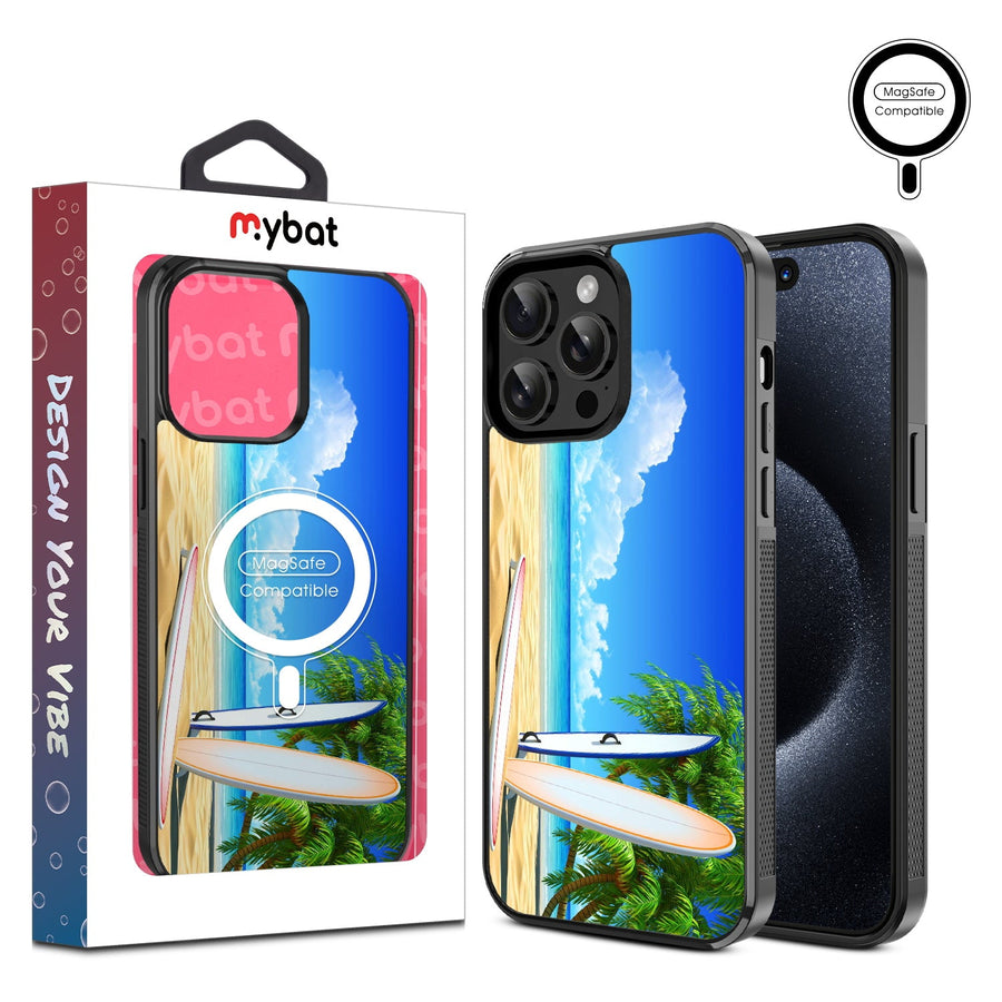 MyBat Design Lab Series MagSafe Case for Apple iPhone 15 Pro Max (6.7) - Surf's Up
