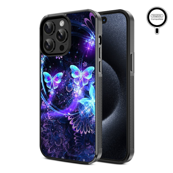 MyBat Design Lab Series MagSafe Case for Apple iPhone 15 Pro Max (6.7) - Butterfly Magic - MIP15PMCSLESMSM164-2.jpg