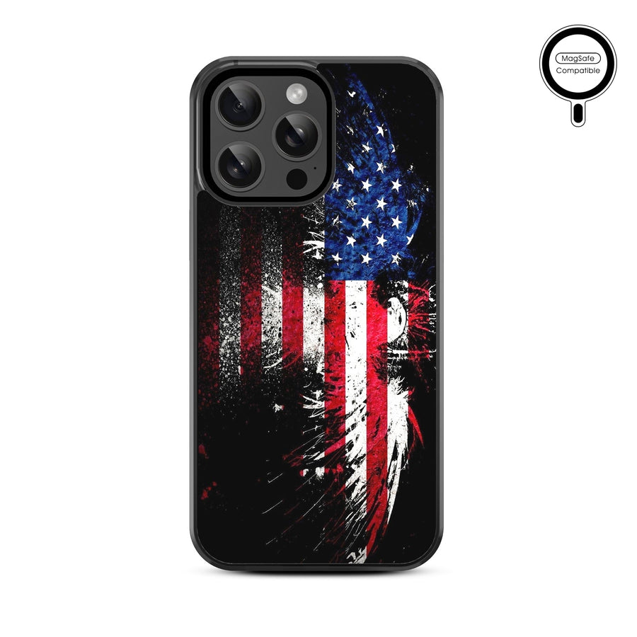 MyBat Design Lab Series MagSafe Case for Apple iPhone 15 Pro Max (6.7) - American Eagle