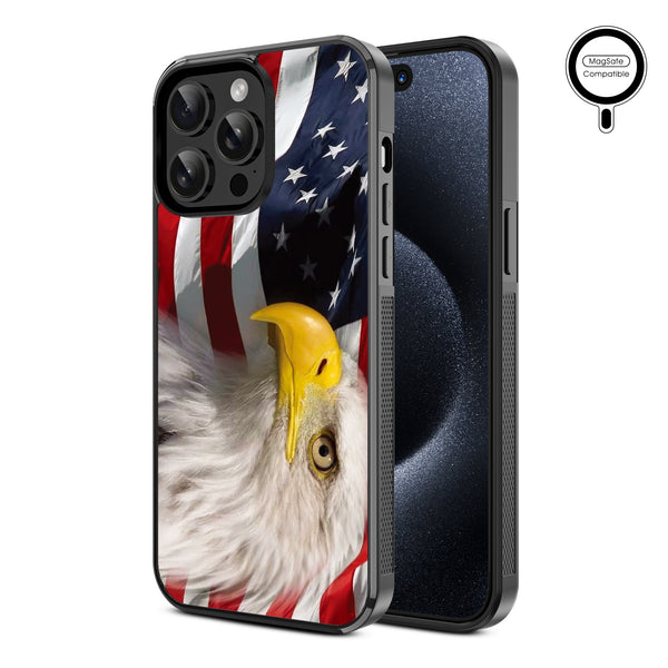 MyBat Design Lab Series MagSafe Case for Apple iPhone 15 Pro Max (6.7) - Soaring with Liberty - MIP15PMCSLESMSM181-2.jpg