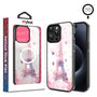 MyBat Design Lab Series MagSafe Case for Apple iPhone 15 Pro Max (6.7) - Parisian Butterflies