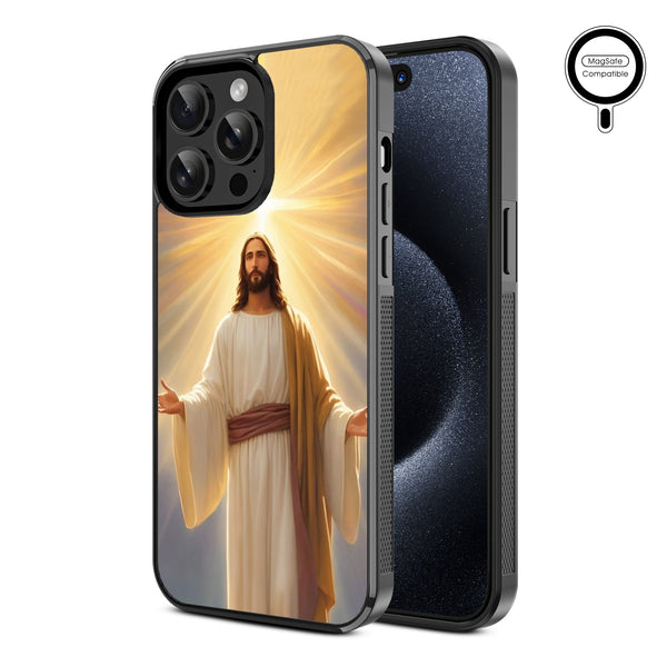 MyBat Design Lab Series MagSafe Case for Apple iPhone 15 Pro Max (6.7) - Christ the Light - MIP15PMCSLESMSM196-2.jpg
