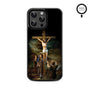 MyBat Design Lab Series MagSafe Case for Apple iPhone 15 Pro Max (6.7) - Jesus on the Cross