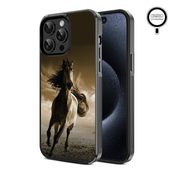 MyBat Design Lab Series MagSafe Case for Apple iPhone 15 Pro Max (6.7) - Wild Horse - MIP15PMCSLESMSM212-2.jpg