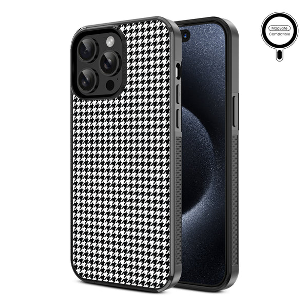 MyBat Design Lab Series MagSafe Case for Apple iPhone 15 Pro Max (6.7) - Classic Houndstooth - MIP15PMCSLESMSM215-2.jpg