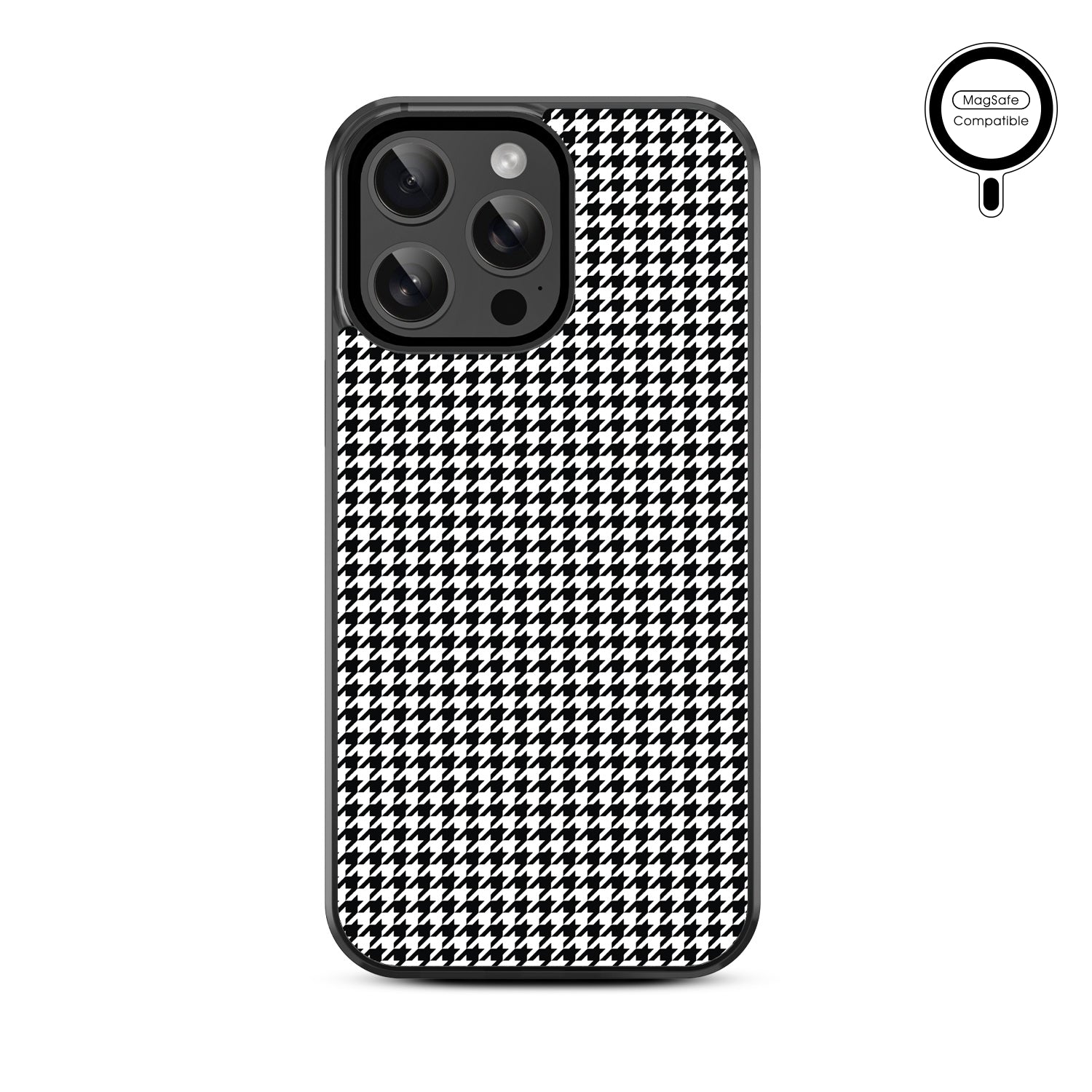 MyBat Design Lab Series MagSafe Case for Apple iPhone 15 Pro Max (6.7) - Classic Houndstooth