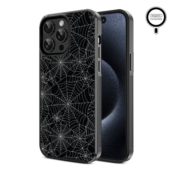 MyBat Design Lab Series MagSafe Case for Apple iPhone 15 Pro Max (6.7) - Spider Web - MIP15PMCSLESMSM217-2.jpg