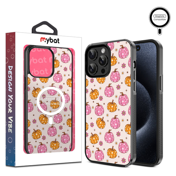 MyBat Design Lab Series MagSafe Case for Apple iPhone 15 Pro Max (6.7) - Groovy Pumpkin Patch - MIP15PMCSLESMSM222-1.jpg