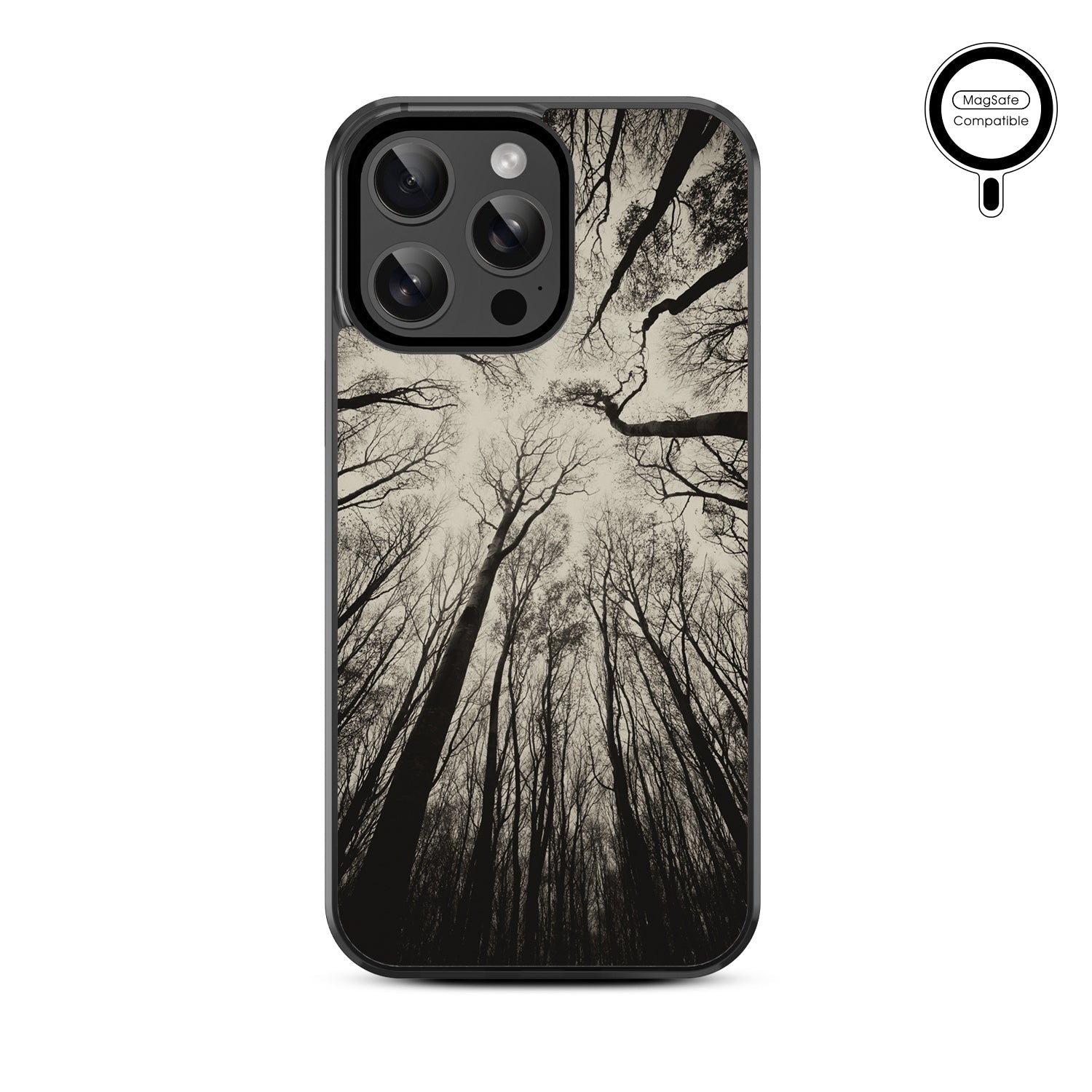 MyBat Design Lab Series MagSafe Case for Apple iPhone 15 Pro Max (6.7) - Spooky Forest