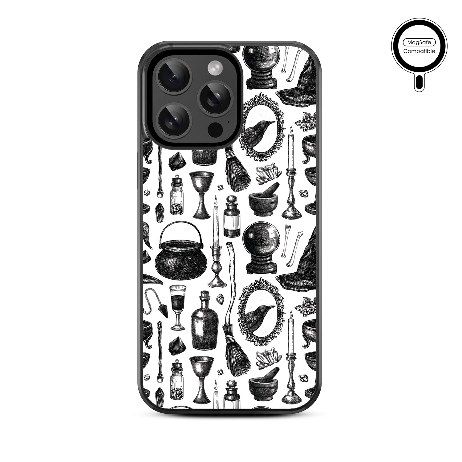 MyBat Design Lab Series MagSafe Case for Apple iPhone 15 Pro Max (6.7) - Mystic Elixirs