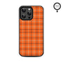 MyBat Design Lab Series MagSafe Case for Apple iPhone 15 Pro Max (6.7) - Pumpkin Plaid