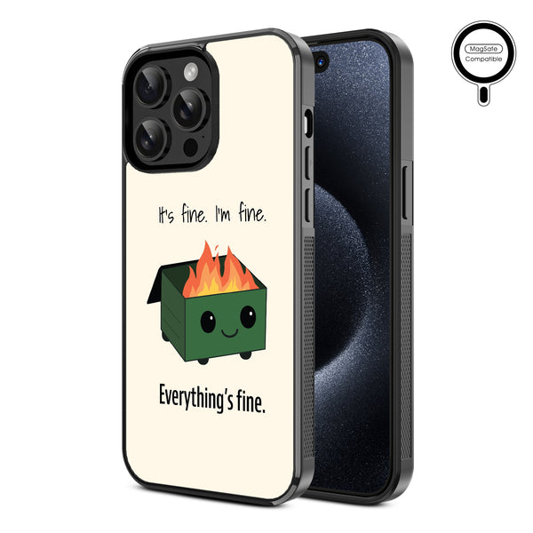 MyBat Design Lab Series MagSafe Case for Apple iPhone 15 Pro Max (6.7) - Dumpster Fire - MIP15PMCSLESMSM255-2.jpg