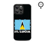 MyBat Design Lab Series MagSafe Case for Apple iPhone 15 Pro Max (6.7) - St. Lucia Flag - MIP15PMCSLESMSM262-3.jpg