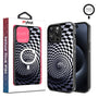 MyBat Design Lab Series MagSafe Case for Apple iPhone 15 Pro Max (6.7) - Spiral Out