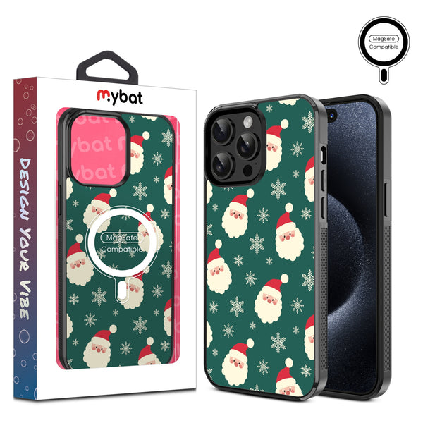 MyBat Design Lab Series MagSafe Case for Apple iPhone 15 Pro Max (6.7) - Jolly Saint Nick - MIP15PMCSLESMSM271-1.jpg