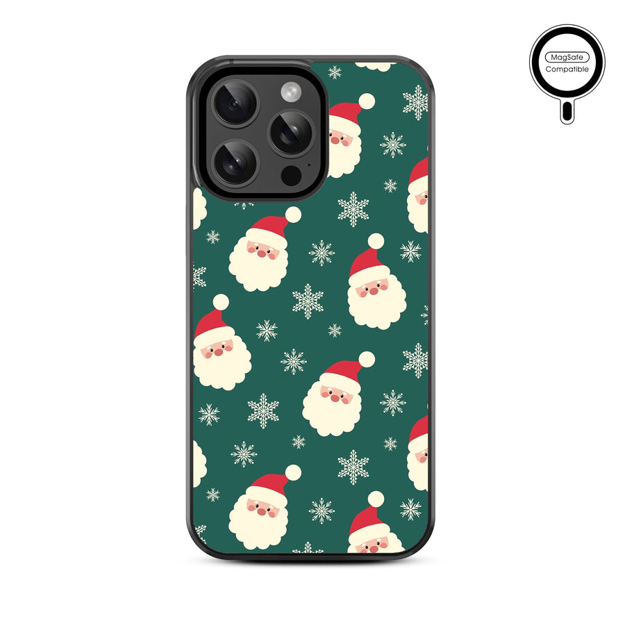 MyBat Design Lab Series MagSafe Case for Apple iPhone 15 Pro Max (6.7) - Jolly Saint Nick - MIP15PMCSLESMSM271-3.jpg