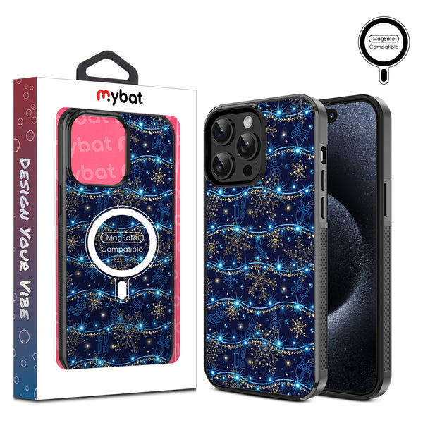 MyBat Design Lab Series MagSafe Case for Apple iPhone 15 Pro Max (6.7) - Snowflake Twinkle - MIP15PMCSLESMSM285-1.jpg