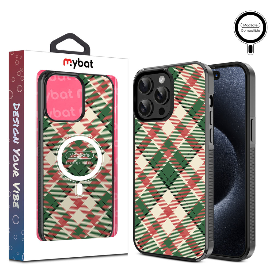 MyBat Design Lab Series MagSafe Case for Apple iPhone 15 Pro Max (6.7) - Rustic Plaid - MIP15PMCSLESMSM293-1.jpg