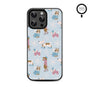 MyBat Design Lab Series MagSafe Case for Apple iPhone 15 Pro Max (6.7) - Puppy Snow Play