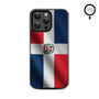 MyBat Design Lab Series MagSafe Case for Apple iPhone 15 Pro Max (6.7) - Dominican Republic Flag